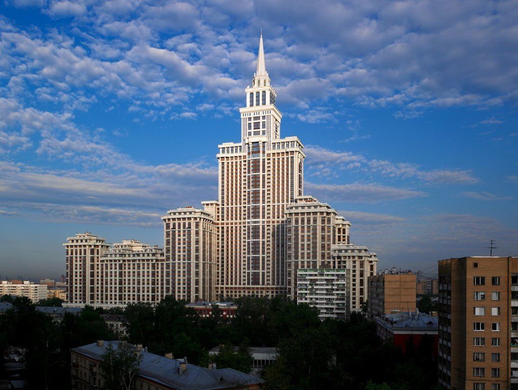 небоскребы россии